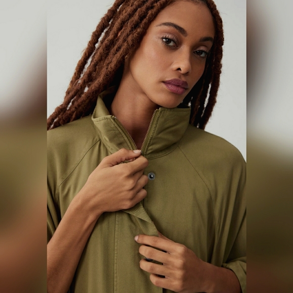 💖💖 NWT Anthropologie Pilcro Oversized Poncho Utility Jacket 💖💖 - Picture 2 of 7